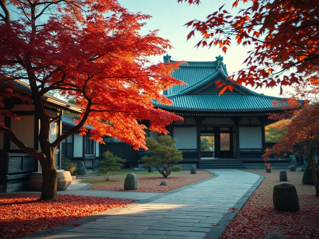 Japonya Koyo (Sonbahar Yaprakları)